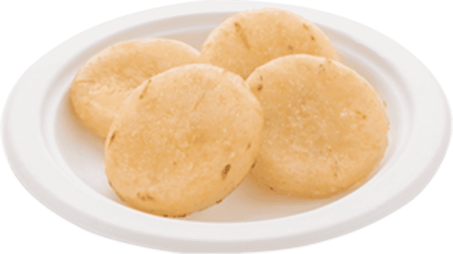 Porción de Arepas Fritas (6 und)